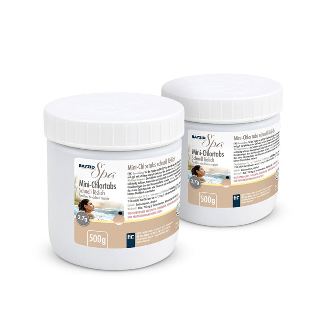 500 g BAYZID® SPA Mini - Chlortabs 2,7 g schnell löslich - Höfer Chemie GmbH