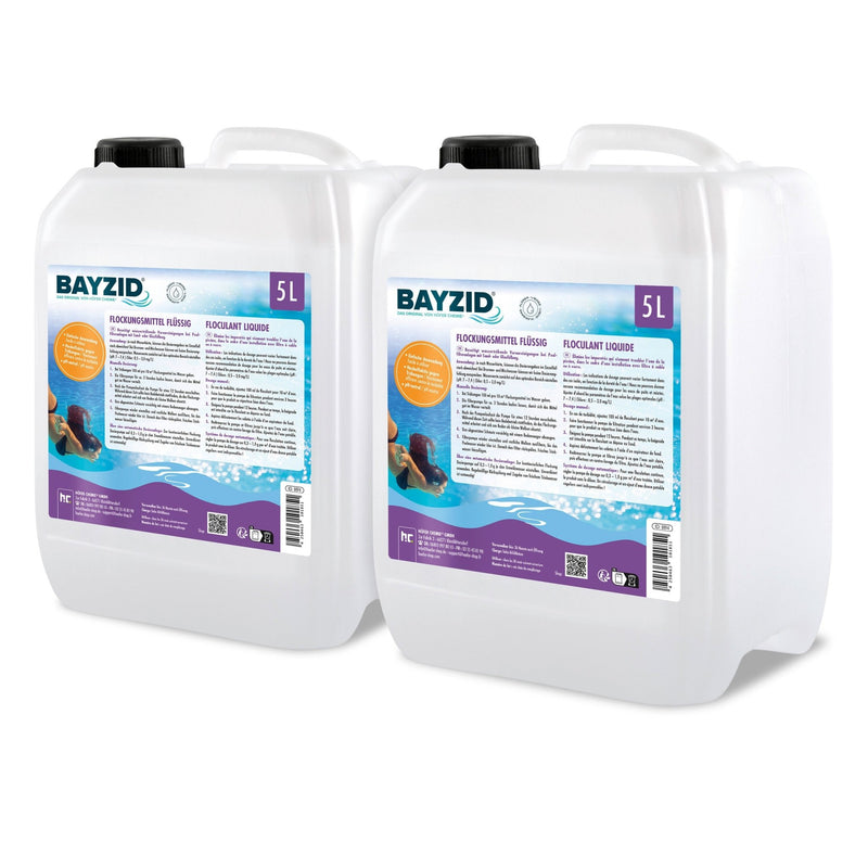5 L BAYZID® Flockungsmittel flüssig für Pools im Kanister - Höfer Chemie GmbH