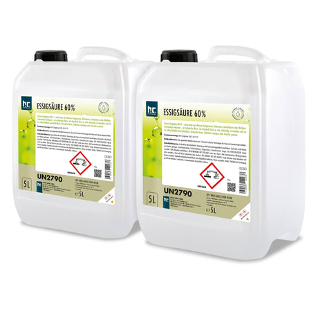 5 L Höfer Chemie® Essigsäure 60% in Kanistern - Höfer Chemie GmbH