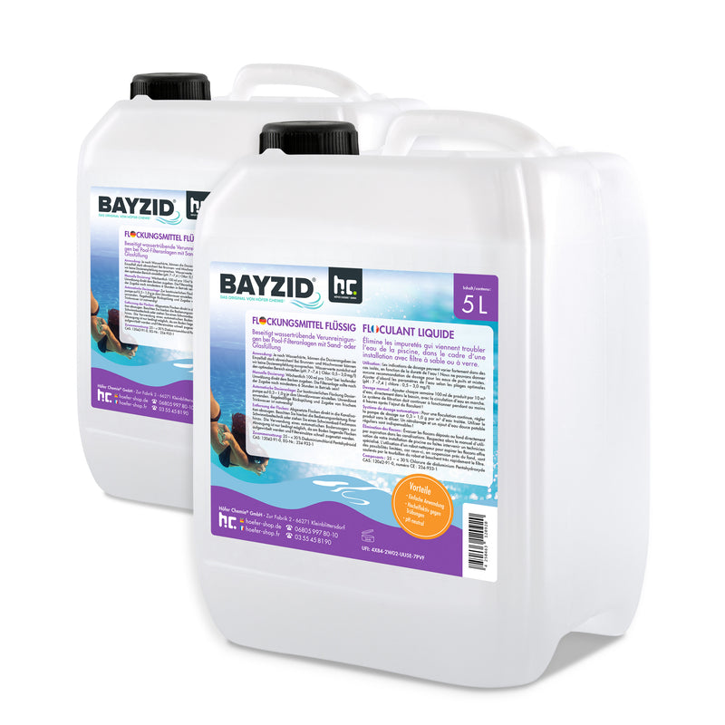 Floculant liquide BAYZID® en bidon de 5 L