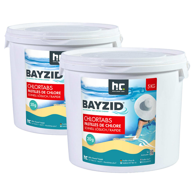 5 kg BAYZID® Chlortabs 20g schnell löslich im Eimer