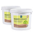 5 kg Premium Quarzsand Filtersand 0,4 - 0,8 mm - Höfer Chemie GmbH