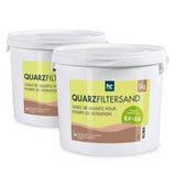 5 kg Premium Quarzsand Filtersand 0,4 - 0,8 mm - Höfer Chemie GmbH