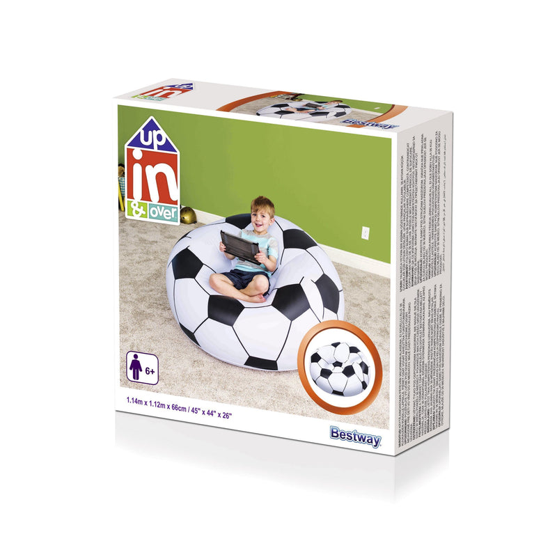 Bestway® Beanless™ Luftsessel Fußball 114 x 112 x 66 cm