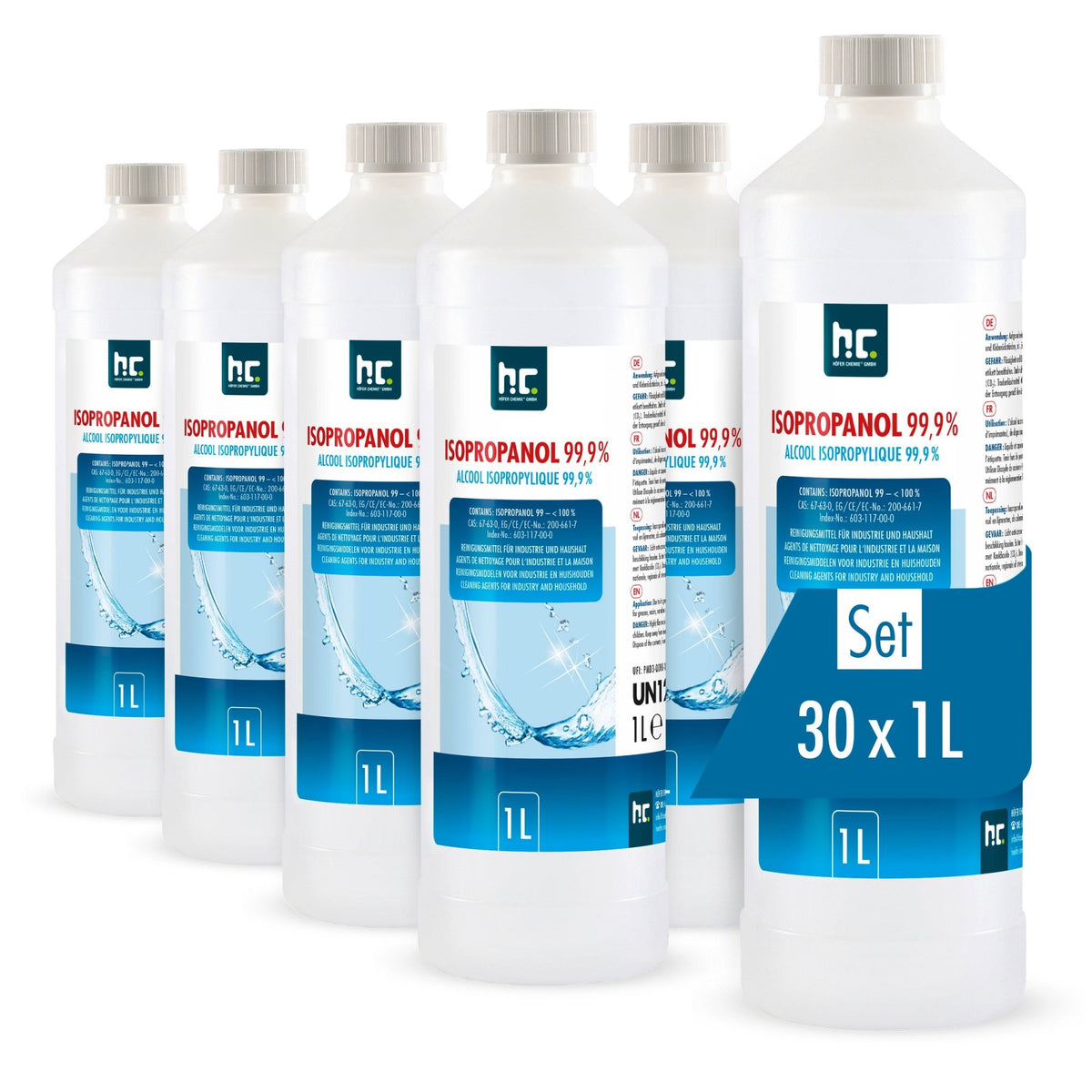1 L Höfer Chemie® Isopropanol 99,9% in Flaschen - Höfer Chemie GmbH