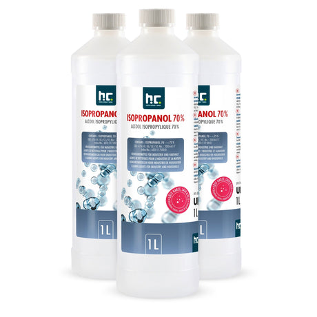 1 L Höfer Chemie® Isopropanol 70% in Flaschen - Höfer Chemie GmbH