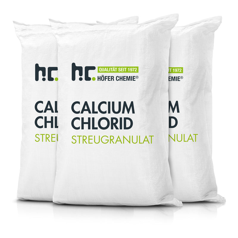 25 kg Höfer Chemie® calciumchloride-strooikorrels/vlokken