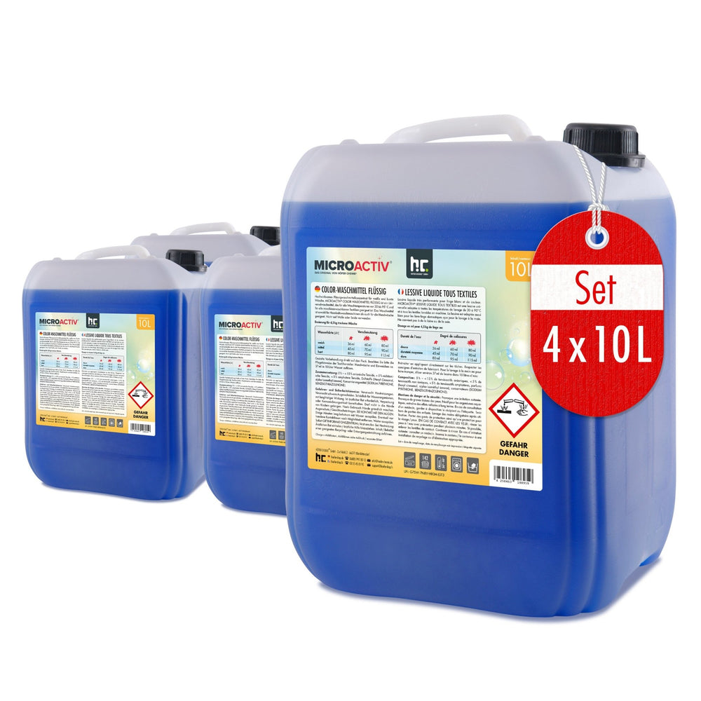 10 L Microactiv® Color Waschmittel flüssig - Höfer Chemie GmbH