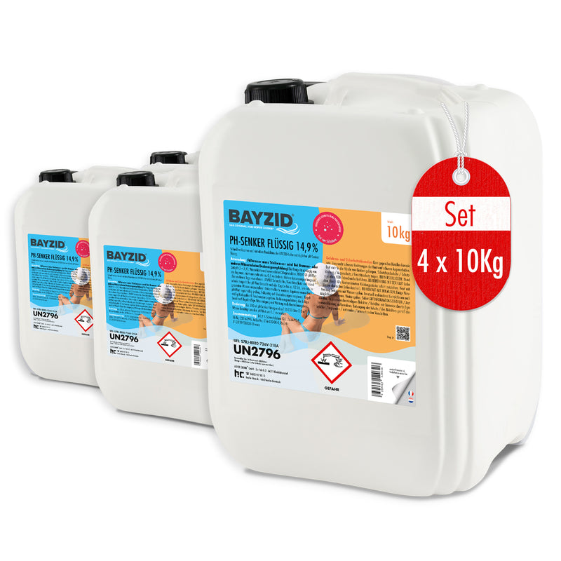 pH moins liquide 14,9% Bayzid® en bidon de 10 KG