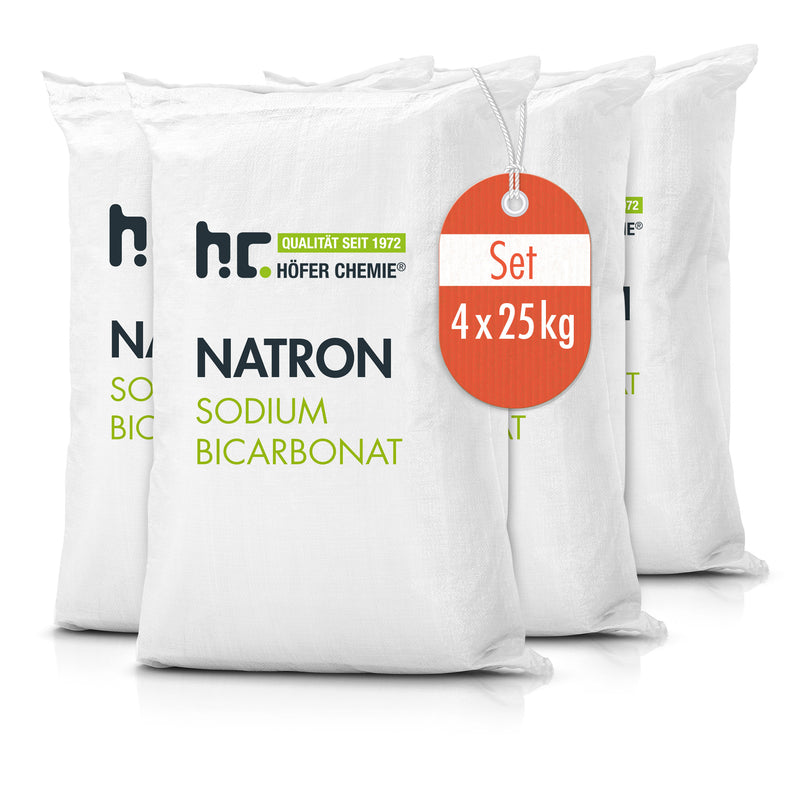 25 kg Natron Backsoda Natriumhydrogencarbonat in Lebensmittelqualität - der perfekte Haushaltshelfer