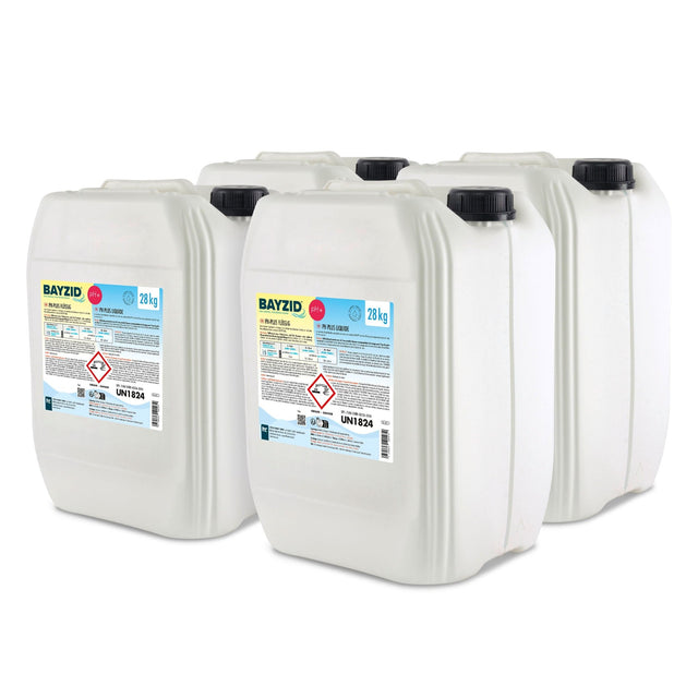 28 kg BAYZID® pH Plus flüssig für Pools in großen Kanistern - Höfer Chemie GmbH