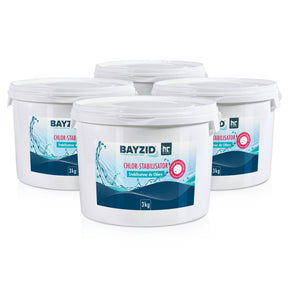 3 kg BAYZID® Chlor Stabilisator Granulat (Cyanursäure) - Höfer Chemie GmbH