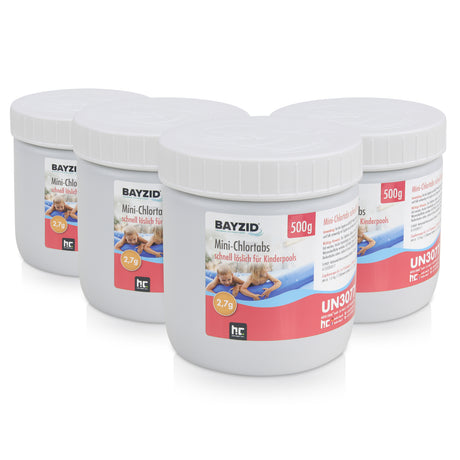 500 g BAYZID® Mini - Chlortabs 2,7 g für kleine Pools