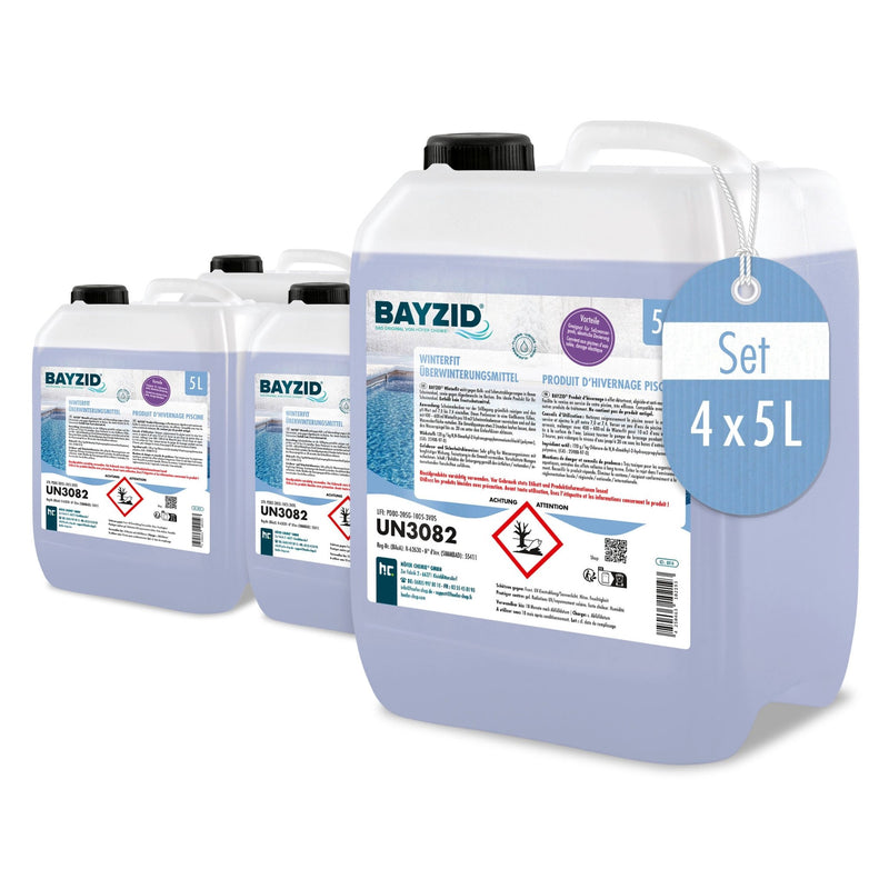5 L BAYZID® Winterfit Überwinterungsmittel für Pools in Kanister - Höfer Chemie GmbH