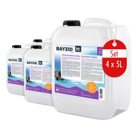 5 L BAYZID® Flockungsmittel flüssig für Pools im Kanister