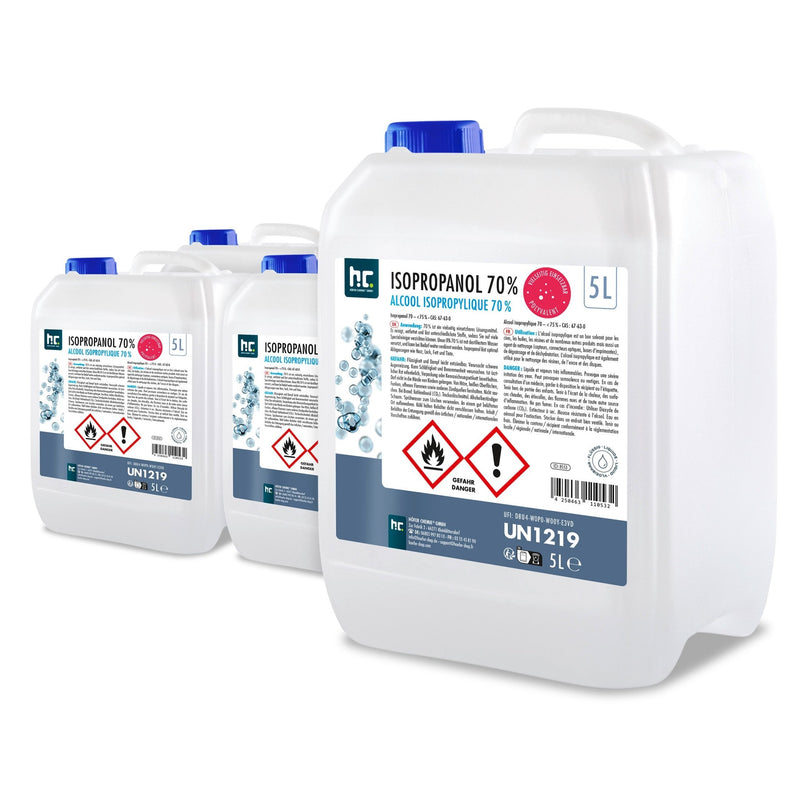 5 L Höfer Chemie® Isopropanol 70% in Kanistern - Höfer Chemie GmbH