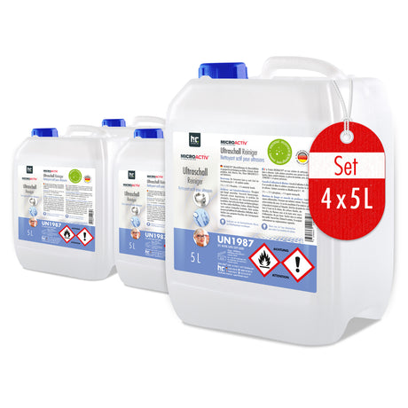 Produit detergent ultrason Microactiv® en bidon de 5 L