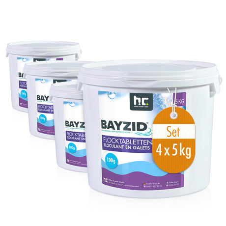 5 Kg BAYZID® Floculant en galets (100g)