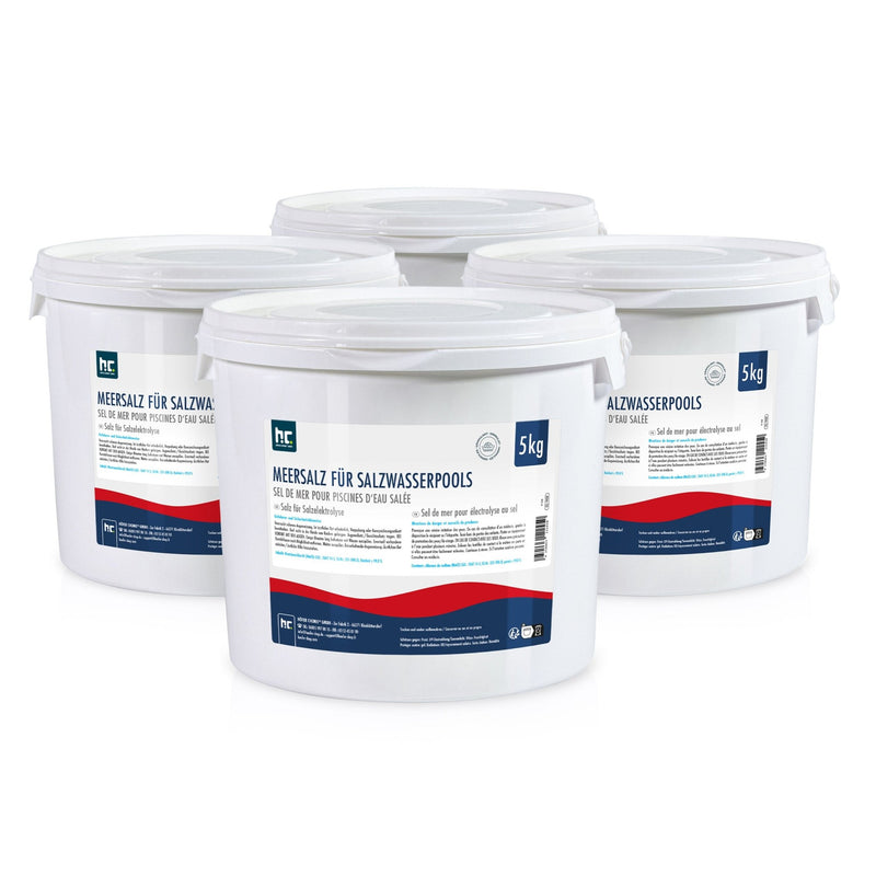 5 kg Meersalz für Salzwasserpools / Salzelektrolyse - Höfer Chemie GmbH