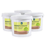 5 kg Premium Quarzsand Filtersand 0,4 - 0,8 mm - Höfer Chemie GmbH