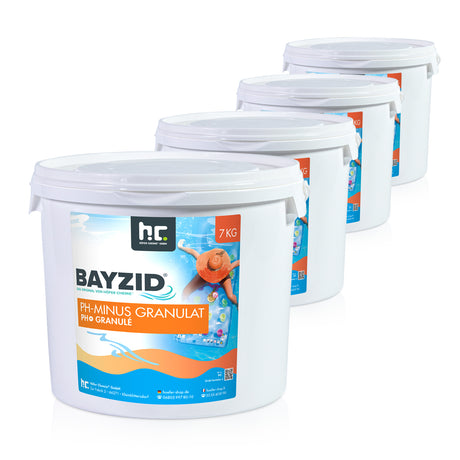 pH moins granulé Bayzid® en bidon de 7 KG