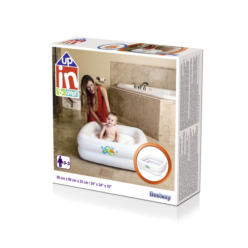 Up, In & Over™ Baby Duschbadewanne 86 x 86 x 25 cm