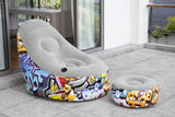 Fauteuil Graffiti avec repose-pieds