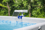 Flowclear™ Pool Wasserfall mit LED-Licht