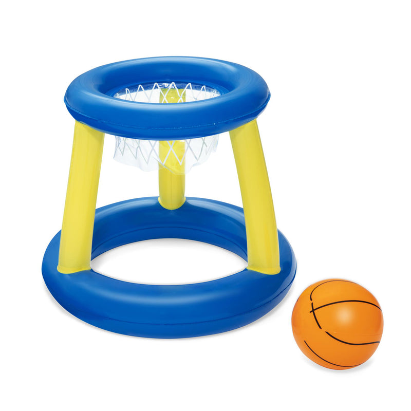 Panier de basket-ball pour piscine - jeu de lancer flottant