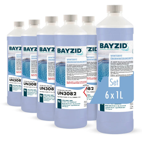 1 L BAYZID® Winterfit Überwinterungsmittel für Pools in Flaschen - Höfer Chemie GmbH