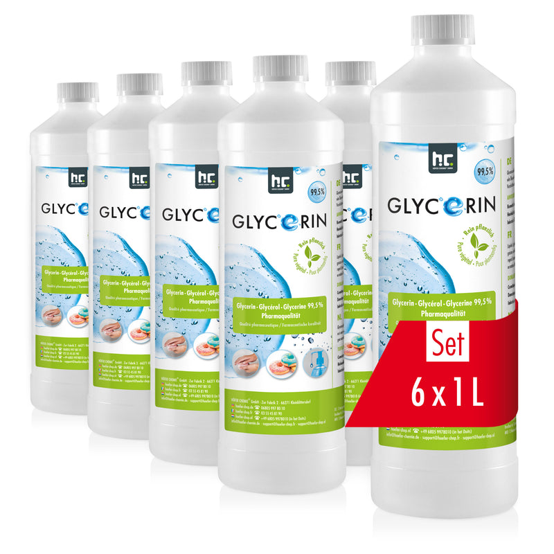 1 L glycerine 99,5% in farmaceutische kwaliteit