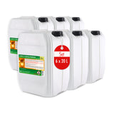 20 L FLAMBIOL® Petroleumstookolie in jerrycans