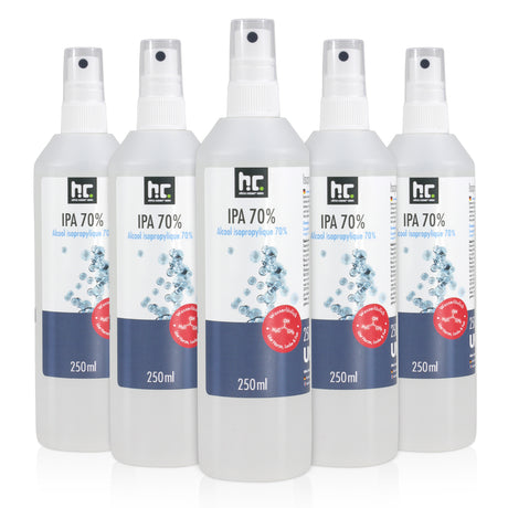 250 ml Höfer Chemie® Isopropanol 70% in spuitflessen