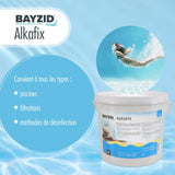 5 kg BAYZID® Alkafix zur Anhebung der Alkalinität (TA) in Eimer - Höfer Chemie GmbH