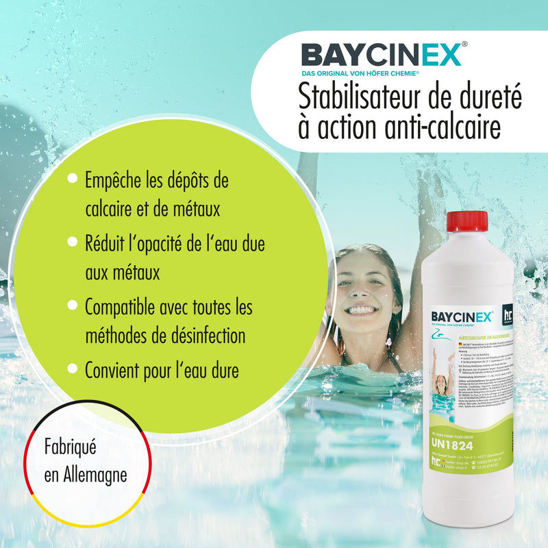 1 L BAYCINEX® Härtestabilisator zur Kalkvermeidung in Flaschen