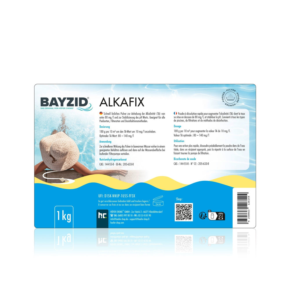 hofer fahrradpumpe BAYZID® Salzwasser Pool Pflege-Komplettset– Höfer Chemie GmbH