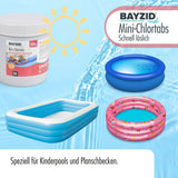 500 g BAYZID® Mini - Chlortabs 2,7 g für kleine Pools - Höfer Chemie GmbH
