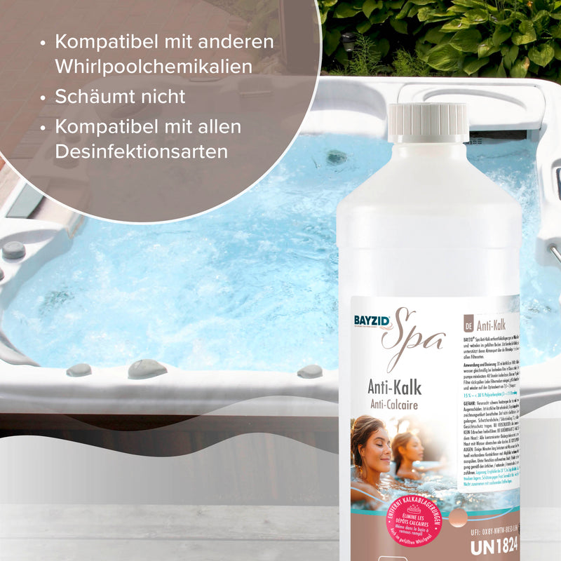 1 L BAYZID® SPA Anti-Kalk für Whirlpools