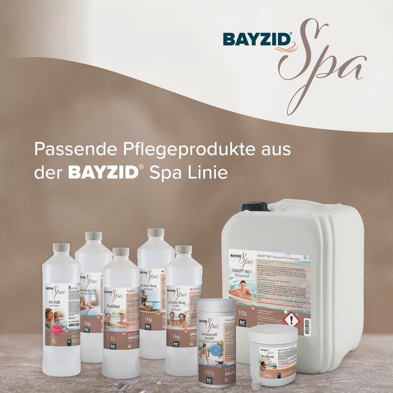 1L BAYZID® SPA Poolclear Trübungsbeseitigung - Höfer Chemie GmbH