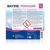 5 L BAYZID® Poolclear - Trübungsbeseitigung für Pool-Filter mit Kartuschen & Filterballs