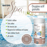 1 kg de granulés d'oxygène actif BAYZID® SPA