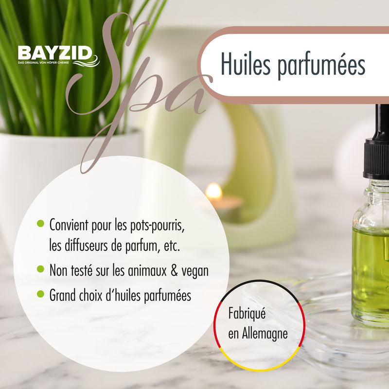 4 x 10 ml BAYZID® SPA Duftöl-Set Nr. 2