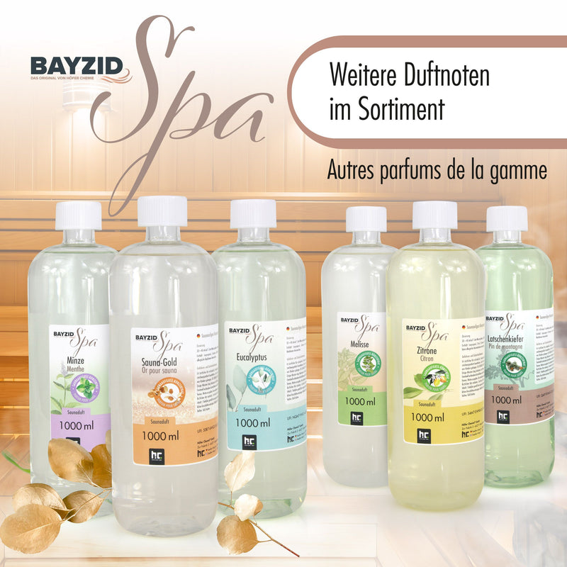 1 L BAYZID® SPA Saunaaufguss Zitrone