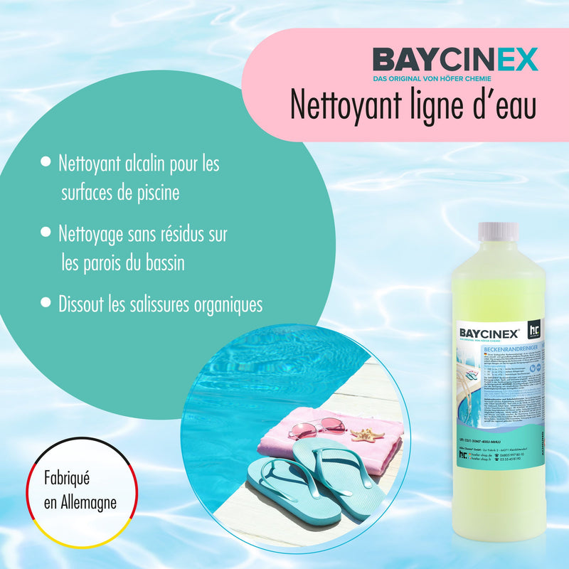 1 L BAYCINEX® zwembadrandreiniger in flessen