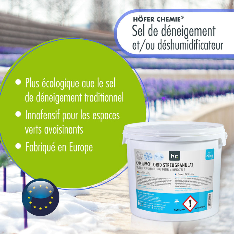 4 kg de Chlorure de Calcium