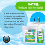 1 kg BAYZID® Chlortabs 200g langsam löslich