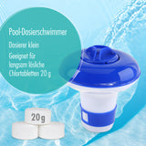 Pool Dosierschwimmer klein für langsam lösliche Chlortabletten