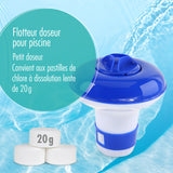 Pool Dosierschwimmer klein für langsam lösliche Chlortabletten