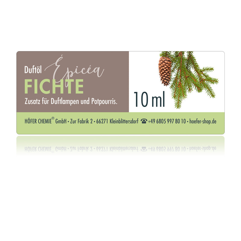 10 ml Duftöle für Potpourris & Duftlampen - Fichte