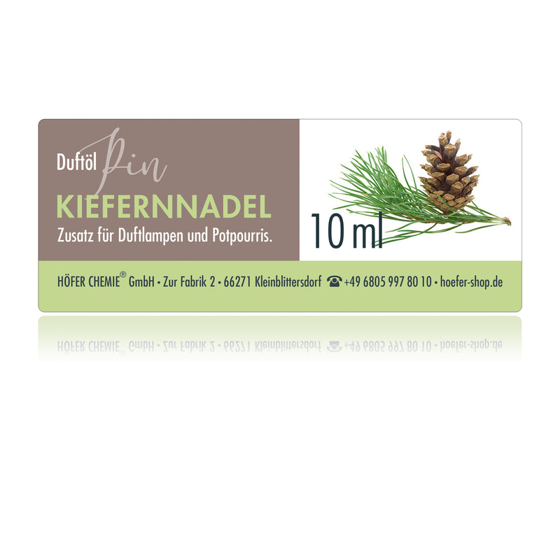 10 ml Duftöle für Potpourris & Duftlampen - Kiefer